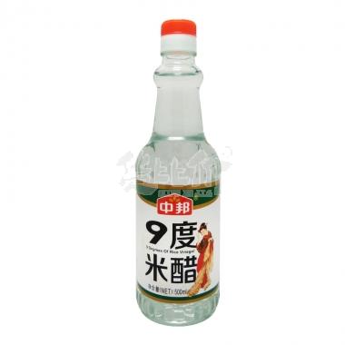 中邦米醋9度500ml**/瓶