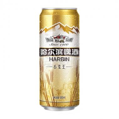 [无奖](佛山05)哈尔滨啤酒小麦王罐装500ml/罐