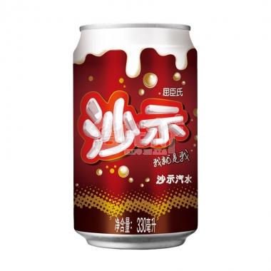 屈臣氏沙示汽水罐装330ml/罐