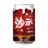 屈臣氏沙示汽水罐装330ml/罐