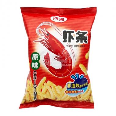 四洲虾条原味80g/包