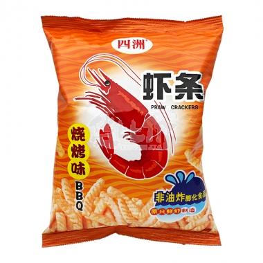 四洲虾条烧烤味80g/包