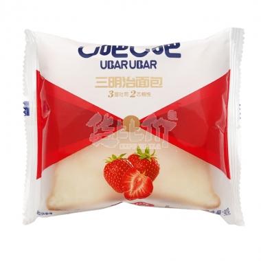 U吧U吧三明治面包草莓沙拉味90g90天/包