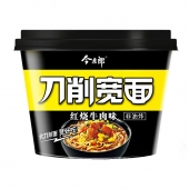 今麦郎刀削宽面红烧牛肉面129g/桶