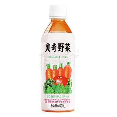 贝奇野菜天然蔬果汁450ml/瓶