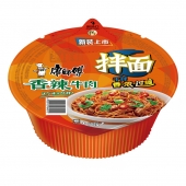 康师傅干拌面香辣牛肉127g/碗