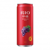 RIO锐澳微醺3度葡萄白兰地味鸡尾酒330ml/罐