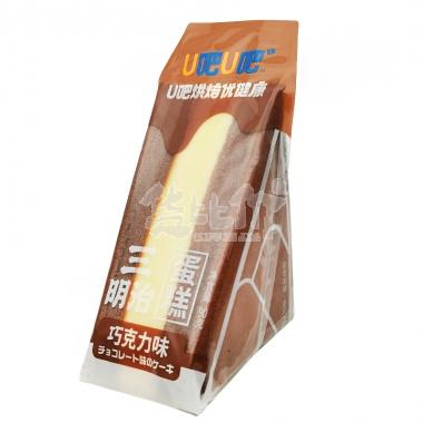 U吧U吧三明治蛋糕巧克力味90g90天/包