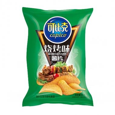 达利园可比克薯片烧烤味55g/包