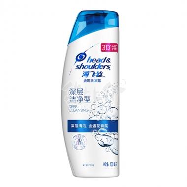 海飞丝深层洁净型去屑洗发露400ml/瓶