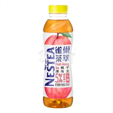 雀巢茶萃桃子清乌龙果汁茶饮料500ml/瓶