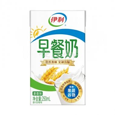 (2月)伊利早餐奶麦香味250ml/盒