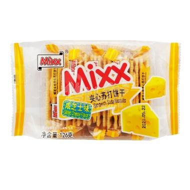 Mixx咸芝士味夹心苏打饼干126g/包