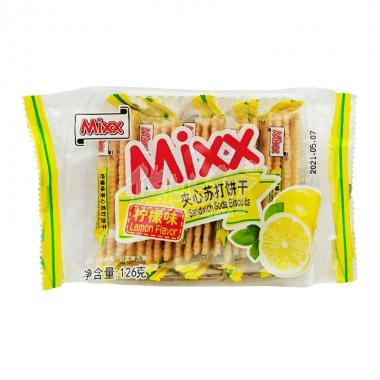 Mixx柠檬夹心苏打饼干126g/包