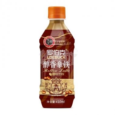 罗伯克醇香拿铁咖啡饮料410ml/瓶