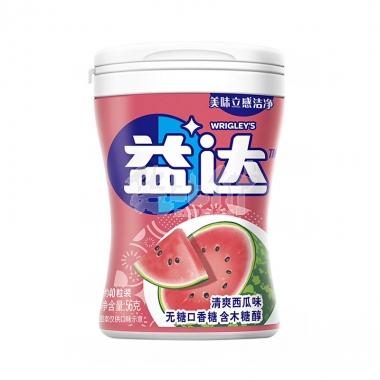 益达口香糖木糖醇西瓜味40粒/瓶