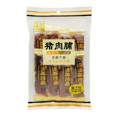 【不退换，有效期至25.5月】沧洲猪肉脯蜜汁味70g/包