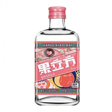 江小白果立方果汁酒蜜桃味23度168ml/瓶