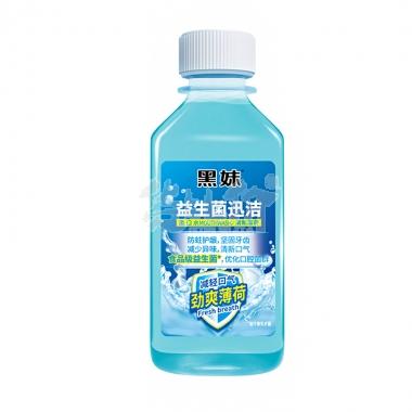 黑妹劲爽薄荷漱口水120ml/瓶