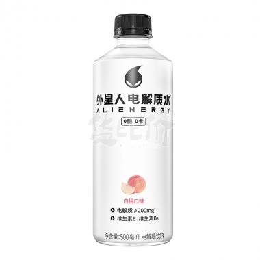 元气森林外星人电解质水白桃味500ml/瓶