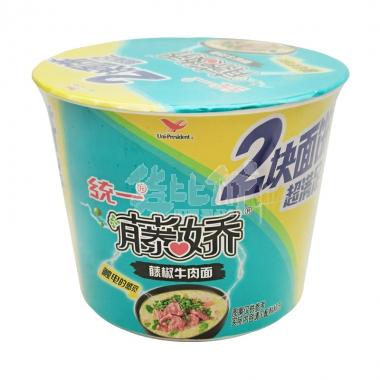 统一来一桶（大桶）2块面饼藤椒145g/桶