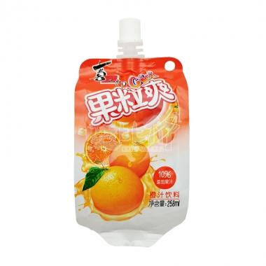 喜之郎CiCi果粒爽香橙味258ml/袋