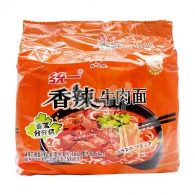 统一100香辣牛肉（五入）100g/包