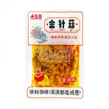 逗食惠金针菇香辣味42g**/包