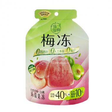 溜溜梅青梅白桃蒟蒻梅冻120g/袋