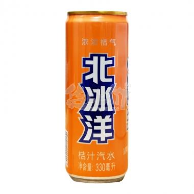 北冰洋桔汁味汽水330ml**/罐