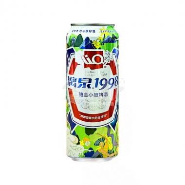 漓泉1998铂金小度啤酒8°P罐装500ml/罐