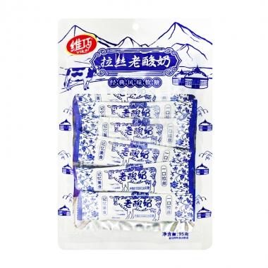 维巧拉丝老酸奶软糖原味95g/包