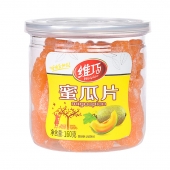 维巧瓶装蜜瓜片160g/瓶