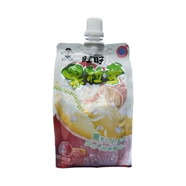 旺旺果粒多果汁饮料300ml（蜜桃）/包