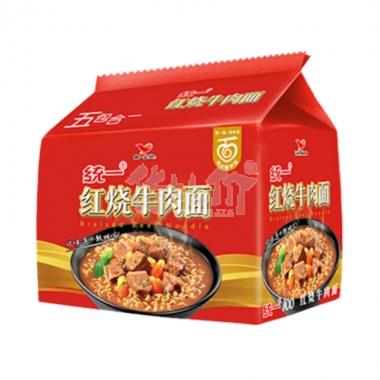 统一100红烧牛肉（五入）100g/包