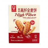 嘉顿高纤全麦饼干红枣枸杞味84g/包