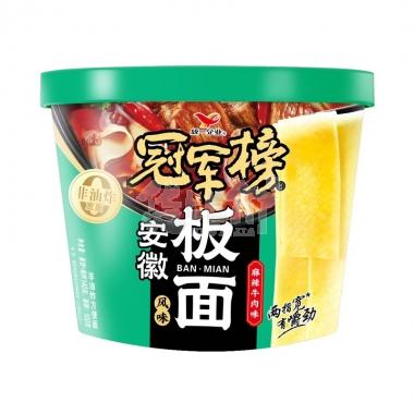 统一安徽板面麻辣牛肉味140g（非油炸）/碗